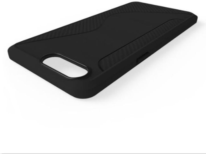 OnePlus 5 Carbon TPU Hoesje Zwart afbeelding 3