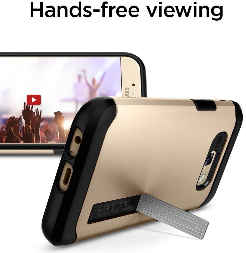 Spigen Slim Armor Samsung Galaxy A5 (2017) Goud afbeelding 7