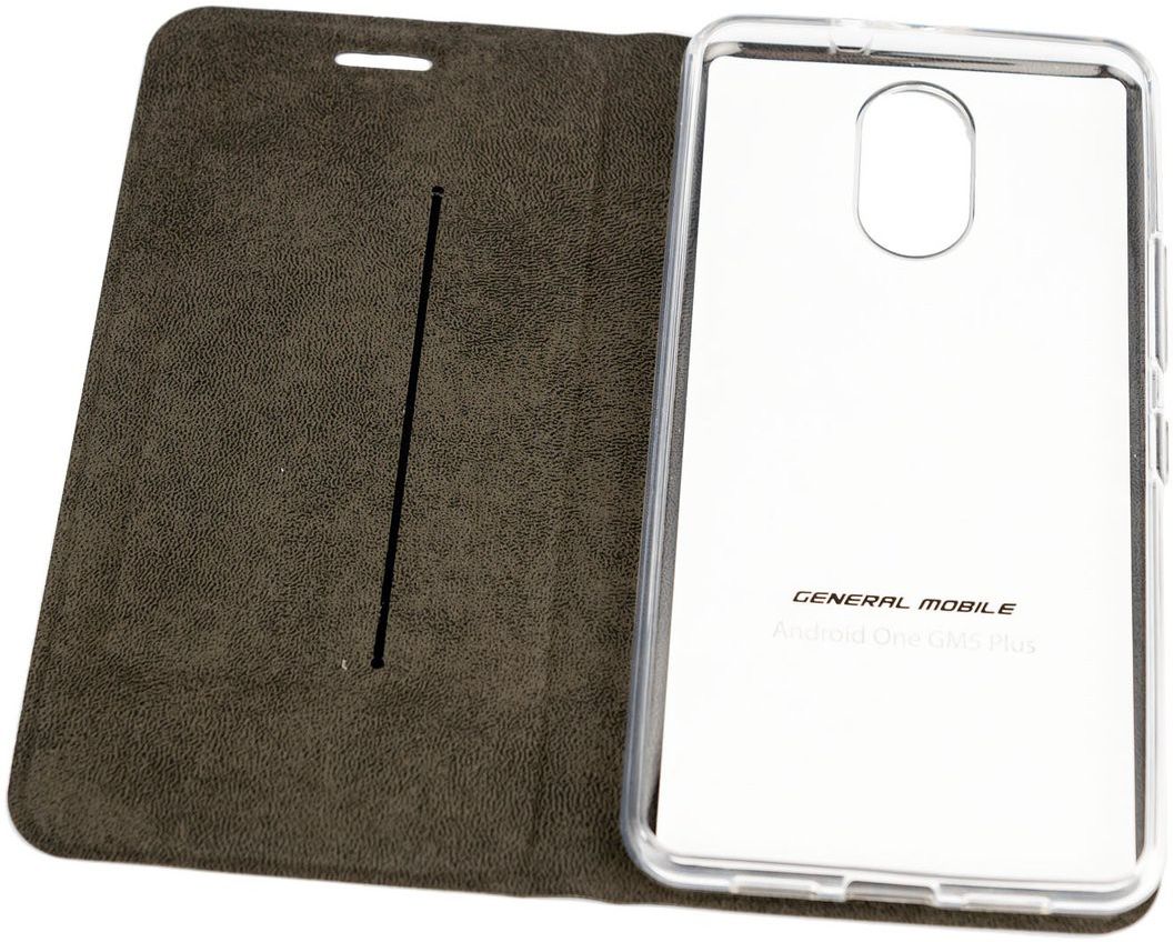 General Mobile GM5 Plus Origineel Flip Hoesje Zwart afbeelding 2