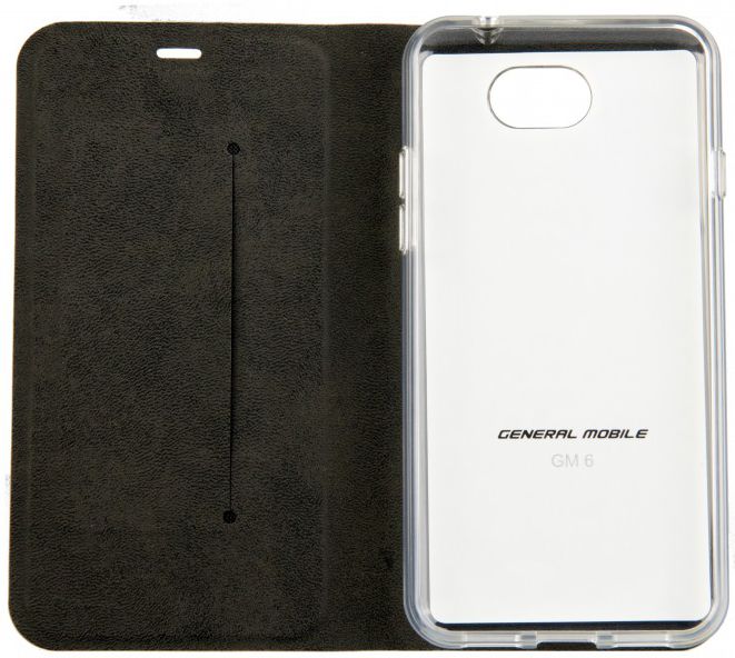General Mobile GM6 Origineel Flip Hoesje Wit afbeelding 2