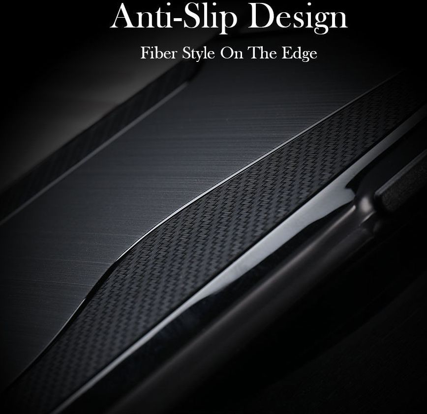 Apple iPhone X Carbon TPU Hoesje Zwart afbeelding 3