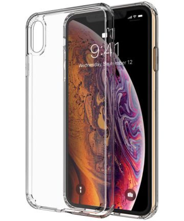 Apple iPhone X Hard Case Transparant Hoesjes