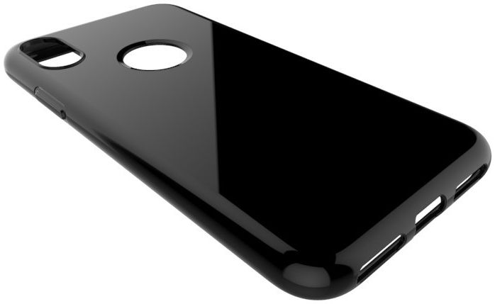 Apple iPhone X TPU Case Zwart afbeelding 3