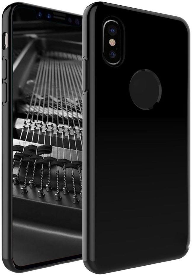 Apple iPhone X TPU Case Zwart afbeelding 5
