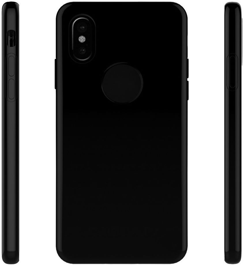 Apple iPhone X TPU Case Zwart afbeelding 2
