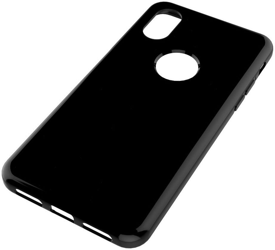 Apple iPhone X TPU Case Zwart afbeelding 4