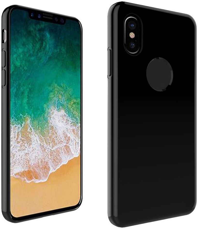 Apple iPhone X TPU Case Zwart afbeelding 1