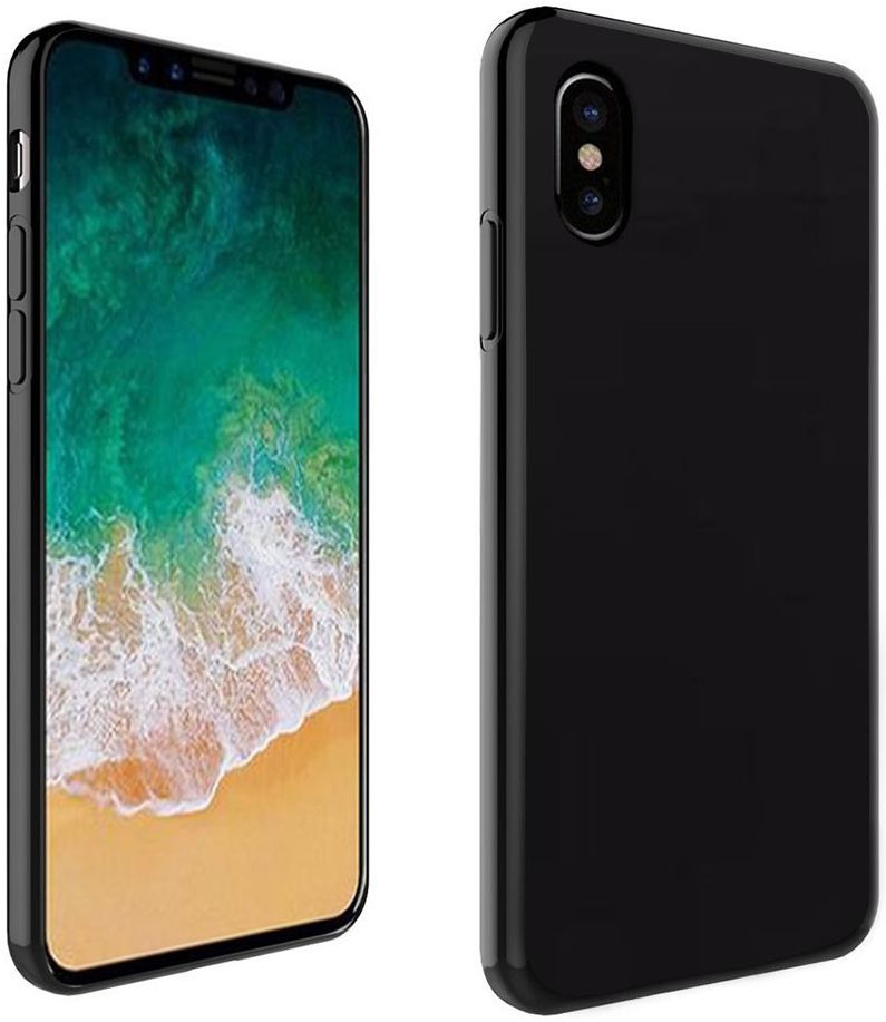 Apple iPhone X Zwart Hoesje afbeelding 2