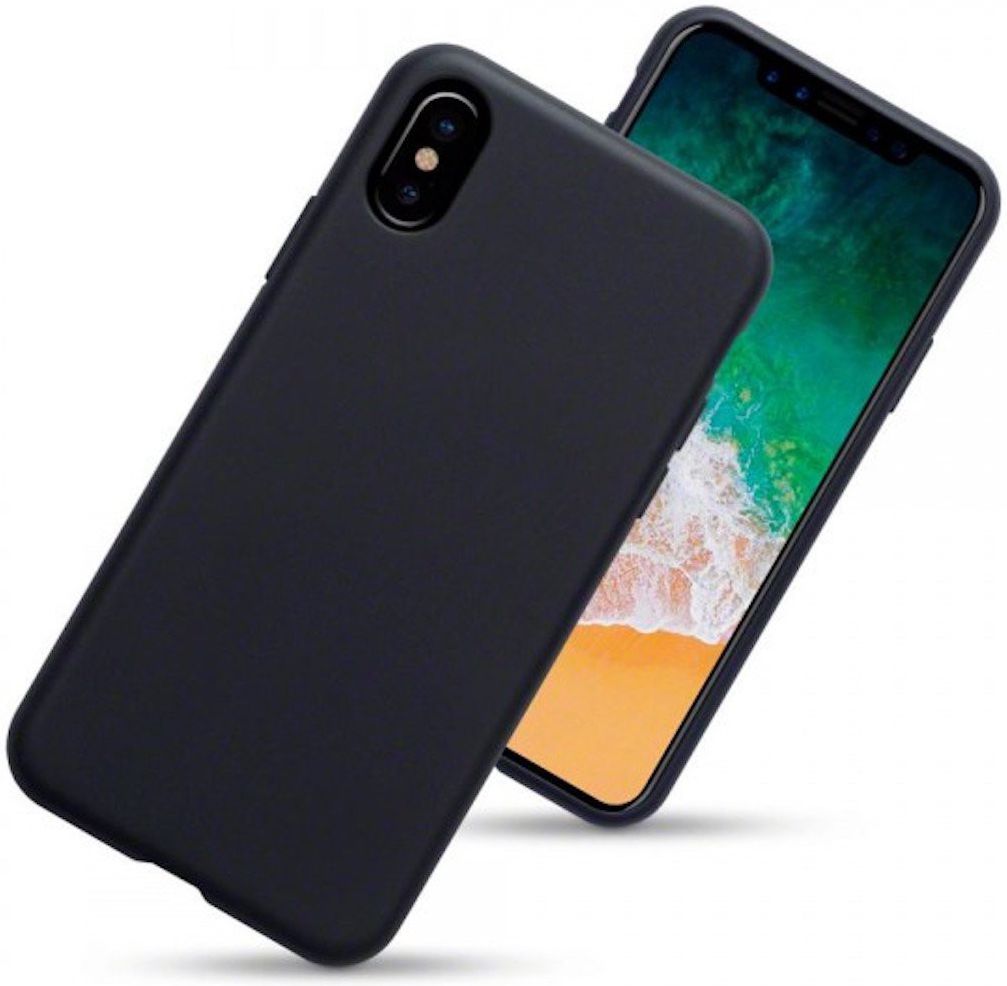 Apple iPhone X Zwart Hoesje afbeelding 5