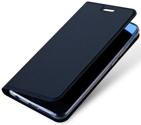 Dux Ducis Premium Book Case Honor 9 Hoesje met Kaarthouder Blauw afbeelding 1