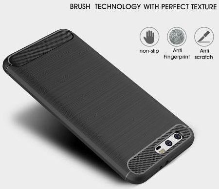 Honor 9 Geborsteld TPU Hoesje Zwart afbeelding 5
