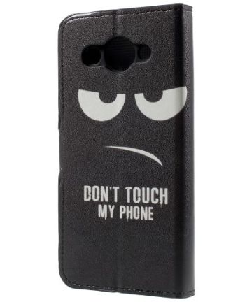 Huawei Y3 (2017) Don't Touch My Phone Hoesje Hoesjes