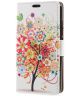 Huawei Y3 (2017) Colorful Flowers Tree Hoesje