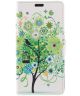 Huawei Y3 (2017) Green Flowers Tree Hoesje