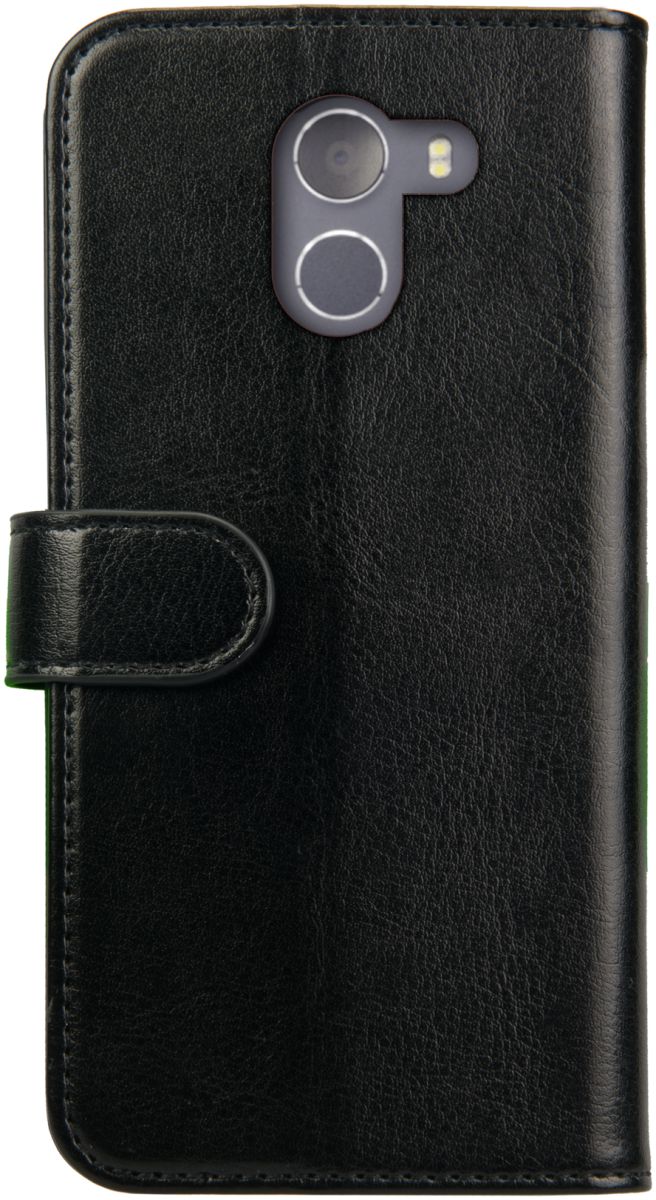 Rosso Element Wileyfox Swift 2x Hoesje Book Cover Zwart afbeelding 4