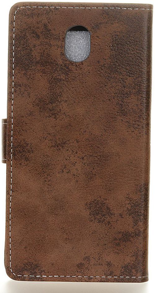 Samsung Galaxy J5 (2017) Retro Portemonnee Hoesje Coffee afbeelding 4