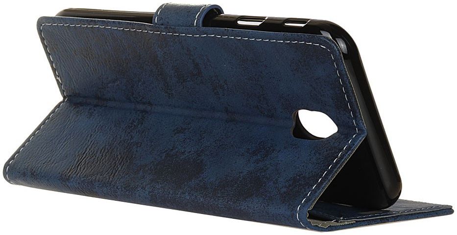 Samsung Galaxy J5 (2017) Retro Portemonnee Hoesje Blauw afbeelding 3