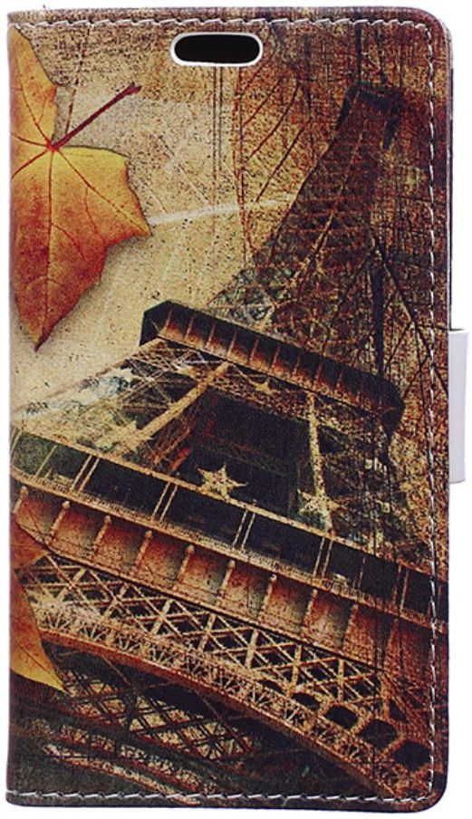 Samsung Galaxy J5 (2017) Portemonnee Print Hoesje Eiffeltoren Herfst afbeelding 1
