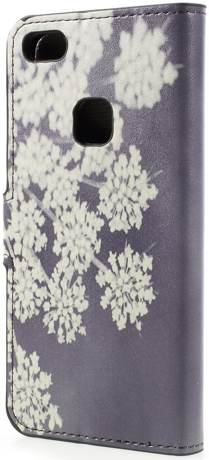 Huawei P10 Lite Portemonnee Hoesje Flower afbeelding 5