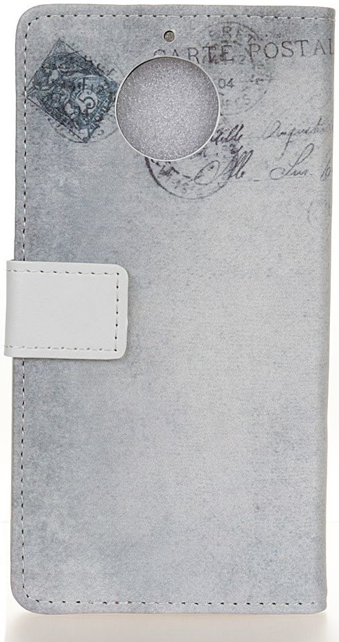 Motorola Moto E4 Plus Portemonnee Flip Hoesje Print Kat afbeelding 4