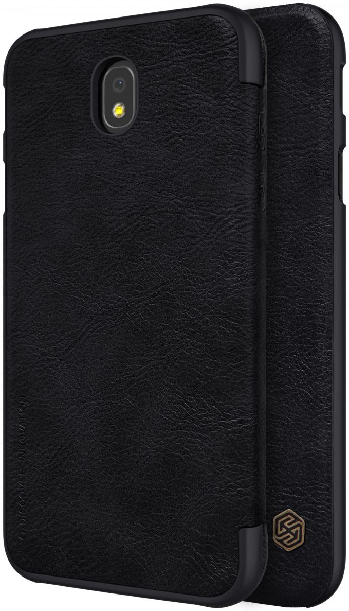Nillkin Qin Book Case Samsung Galaxy J5 (2017) Zwart afbeelding 1
