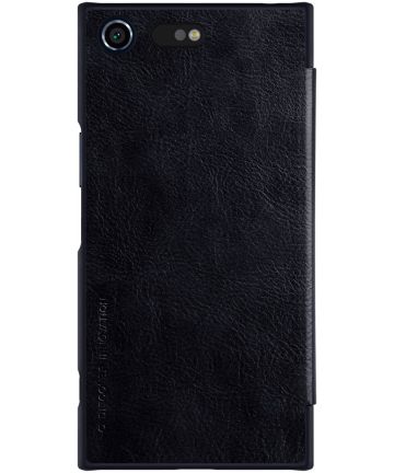 Nillkin Qin Series Flip Hoesje Sony Xperia XZ Premium Zwart Hoesjes