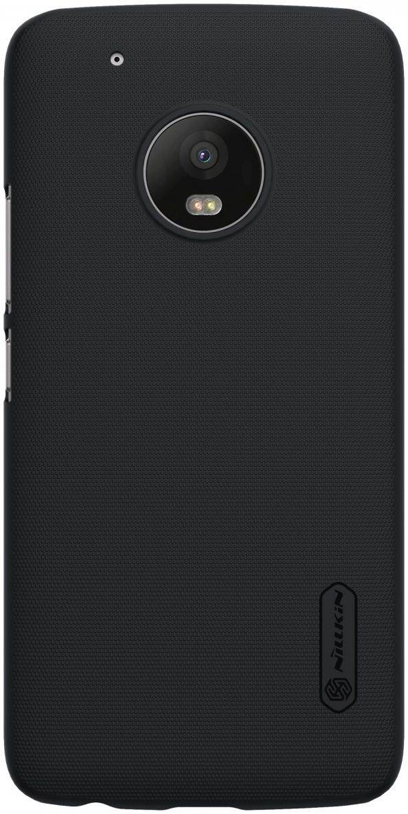 Nillkin Super Frosted Shield Case Motorola Moto G5 Plus Zwart afbeelding 2