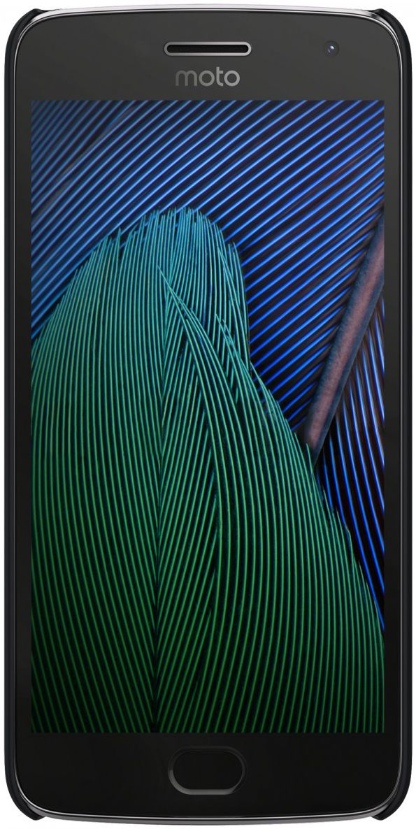 Nillkin Super Frosted Shield Case Motorola Moto G5 Plus Zwart afbeelding 3