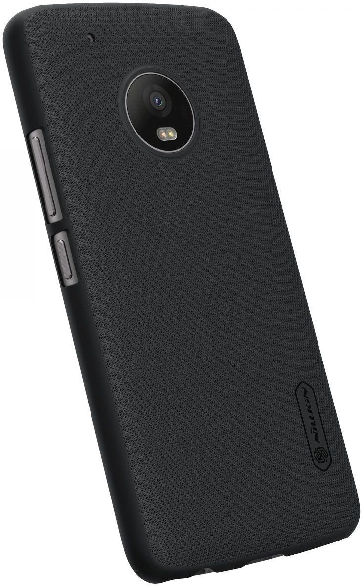 Nillkin Super Frosted Shield Case Motorola Moto G5 Plus Zwart afbeelding 4