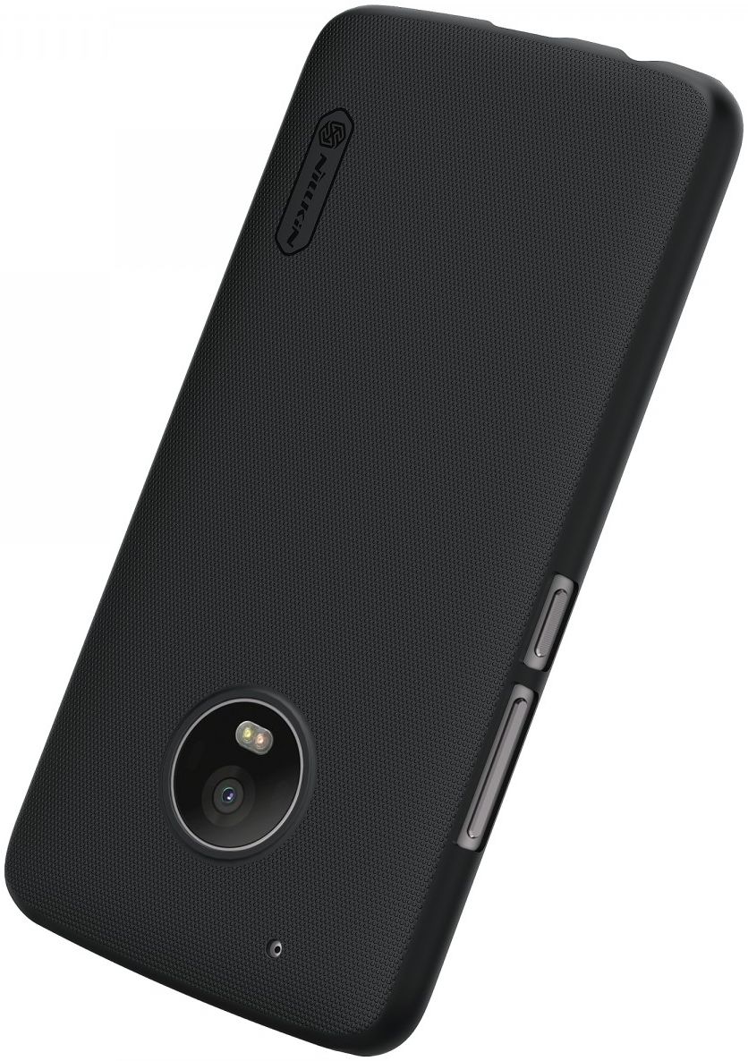 Nillkin Super Frosted Shield Case Motorola Moto G5 Plus Zwart afbeelding 5