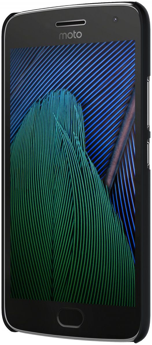 Nillkin Super Frosted Shield Case Motorola Moto G5 Plus Zwart afbeelding 6