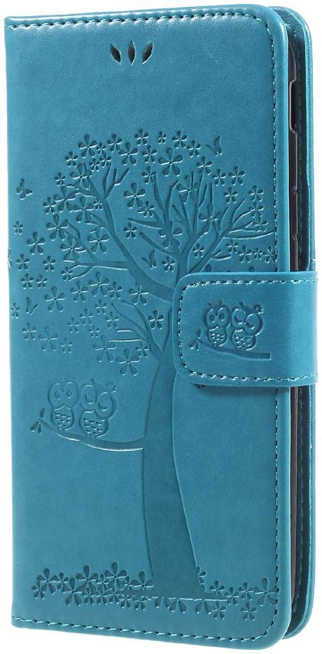Samsung Galaxy J5 (2017) Portemonnee Boom Hoesje Blauw afbeelding 5
