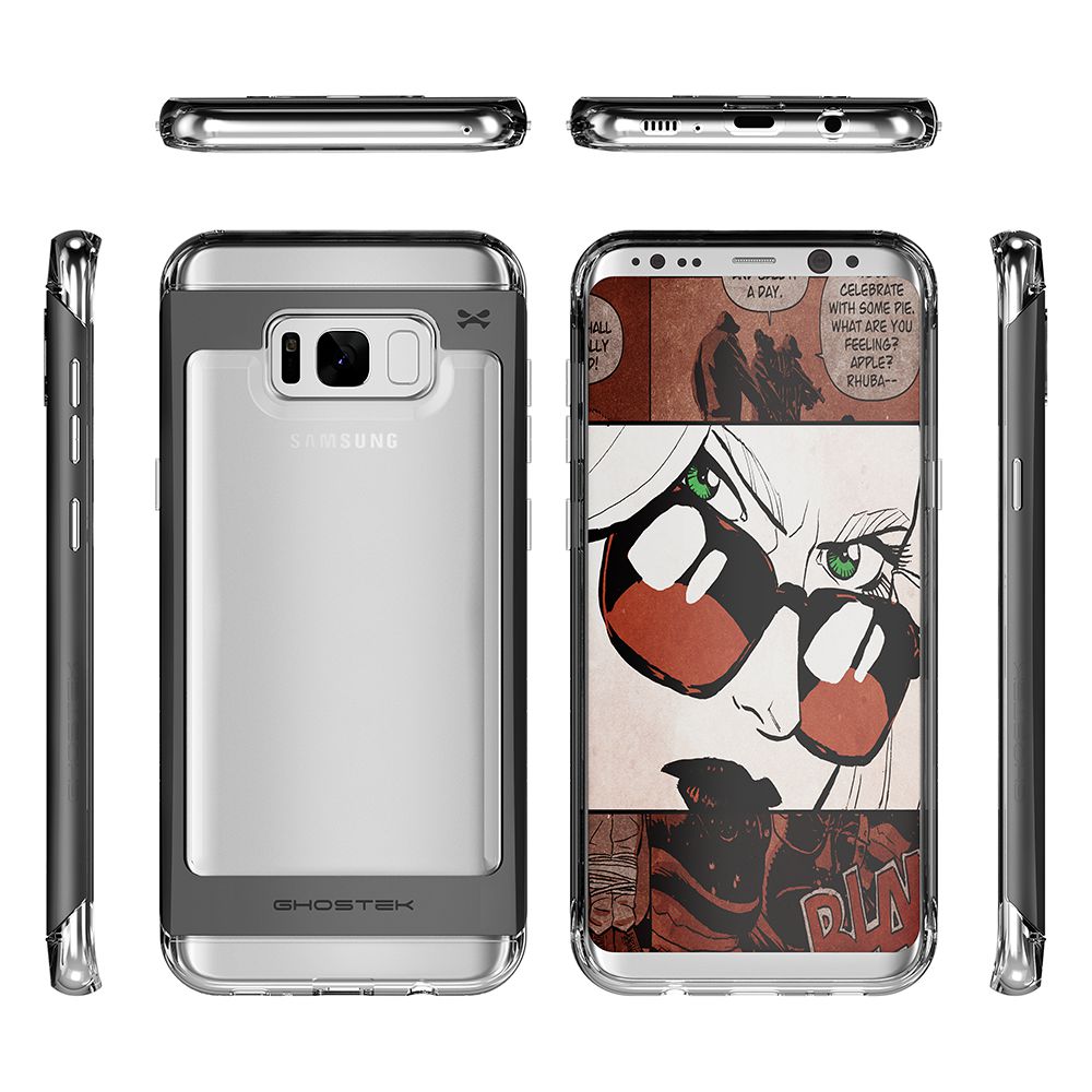 Ghostek Cloak 2 Hybride Hoesje Samsung Galaxy S8 Plus Zwart afbeelding 2