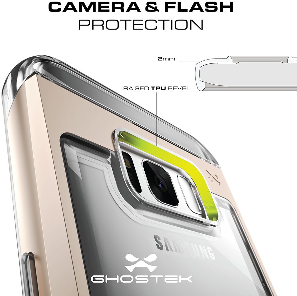 Ghostek Cloak 2 Hybride Hoesje Samsung Galaxy S8 Plus Zwart afbeelding 5