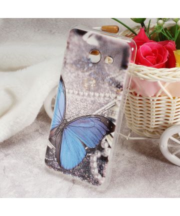 Samsung Galaxy J5 (2017) TPU Back Cover Butterfly Hoesjes