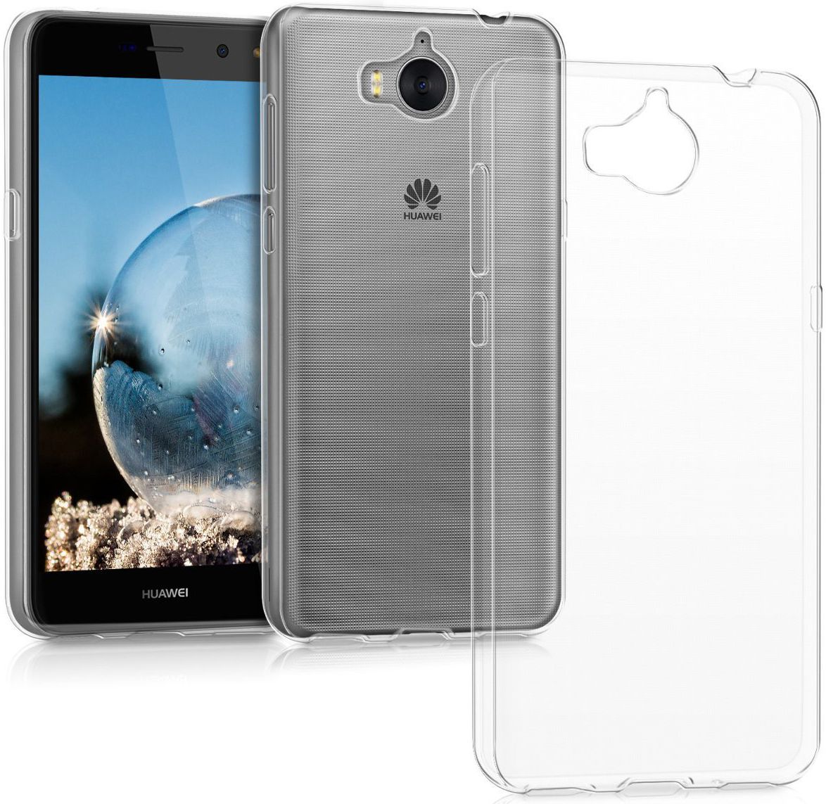Huawei Y6 (2017) Transparant Hoesje afbeelding 4