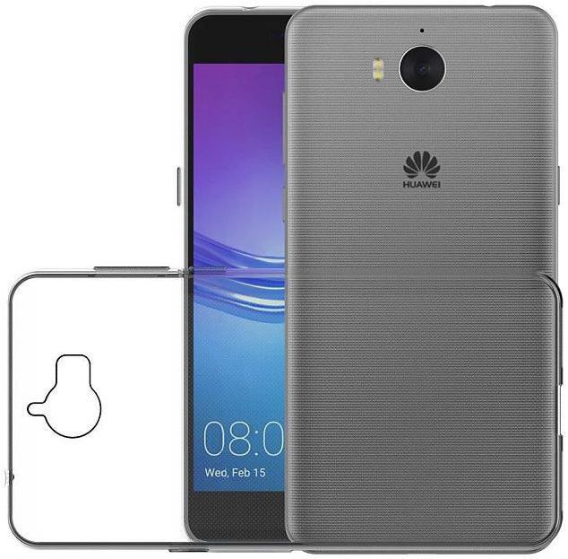 Huawei Y6 (2017) Transparant Hoesje afbeelding 7