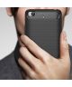 Xiaomi Mi 5S Geborsteld TPU Hoesje Zwart