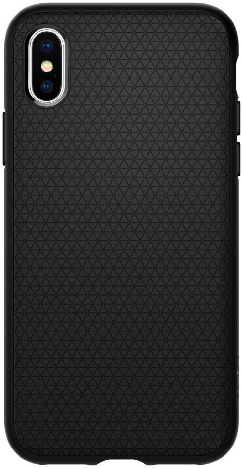 Spigen Liquid Air Apple iPhone X Hoesje Zwart afbeelding 3
