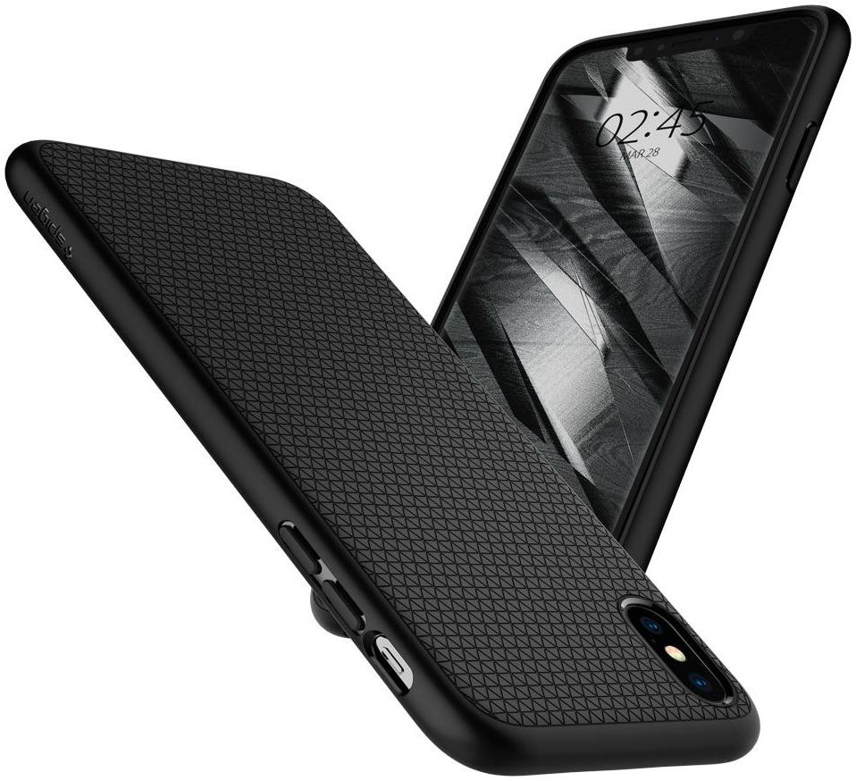 Spigen Liquid Air Apple iPhone X Hoesje Zwart afbeelding 10