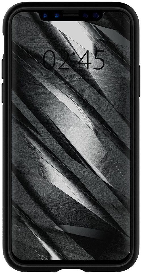 Spigen Liquid Air Apple iPhone X Hoesje Zwart afbeelding 4
