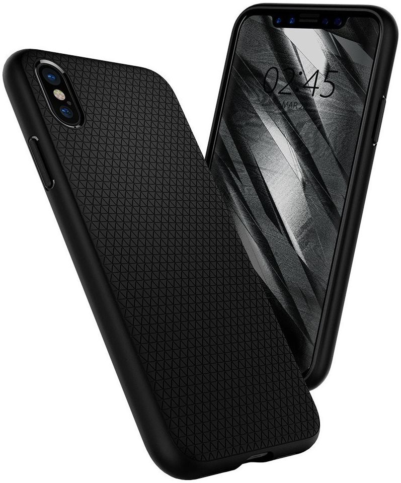 Spigen Liquid Air Apple iPhone X Hoesje Zwart afbeelding 6