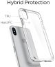 Spigen Ultra Hybrid Apple iPhone X Hoesje Transparant