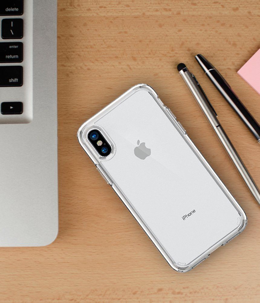 Spigen Ultra Hybrid Apple iPhone X Hoesje Transparant afbeelding 4