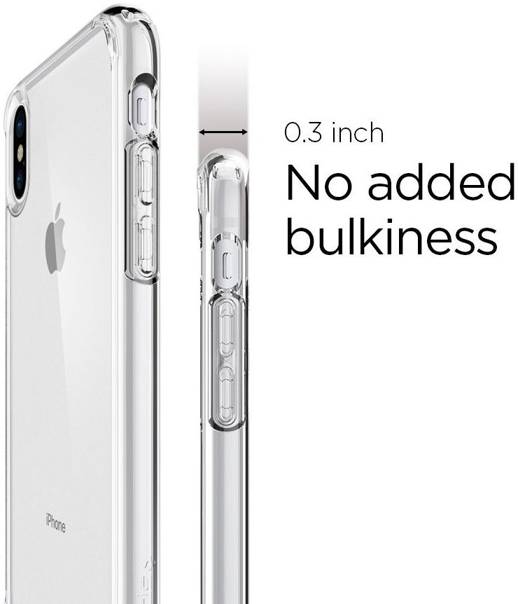 Spigen Ultra Hybrid Apple iPhone X Hoesje Transparant afbeelding 6