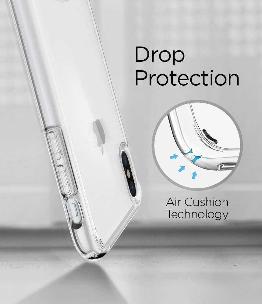 Spigen Ultra Hybrid Apple iPhone X Hoesje Transparant afbeelding 9