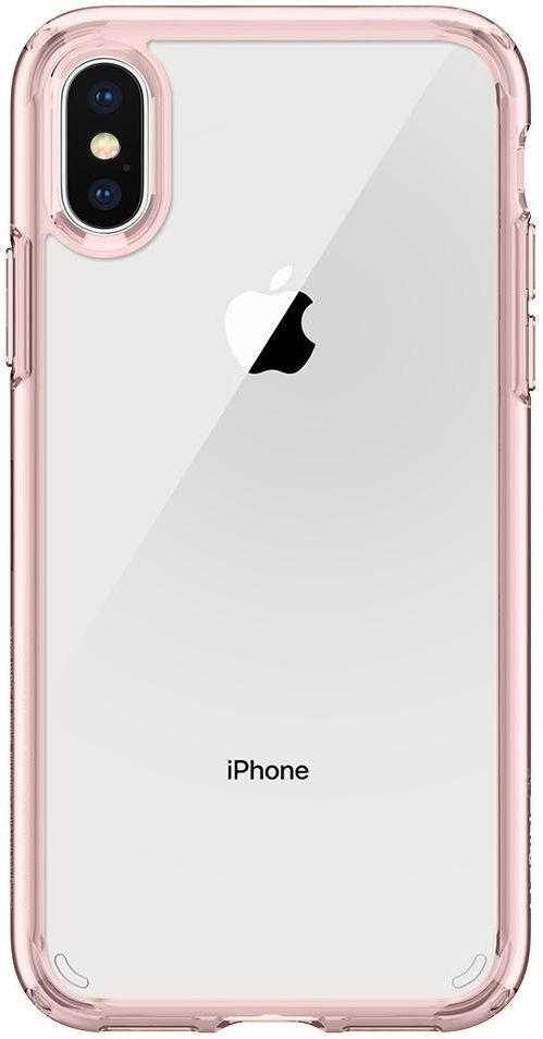 Spigen Ultra Hybrid Apple iPhone X Hoesje Roze afbeelding 5