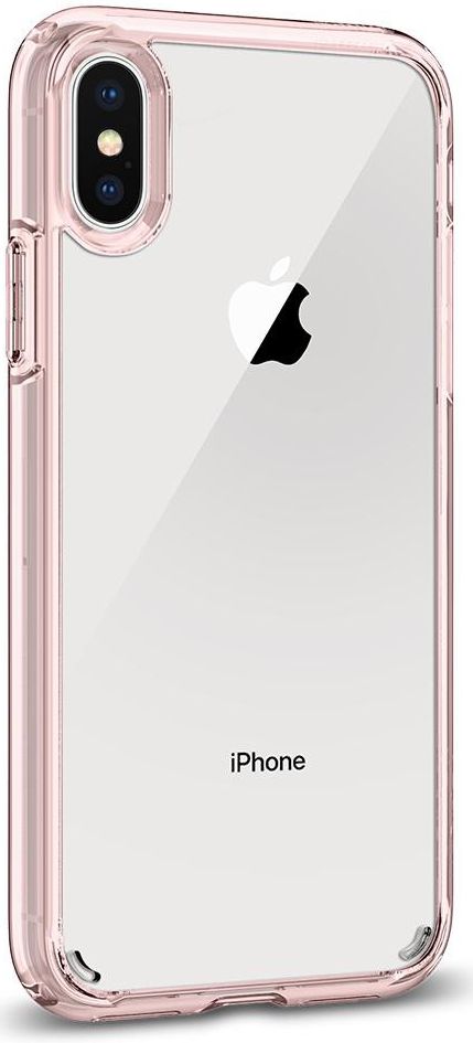 Spigen Ultra Hybrid Apple iPhone X Hoesje Roze afbeelding 6