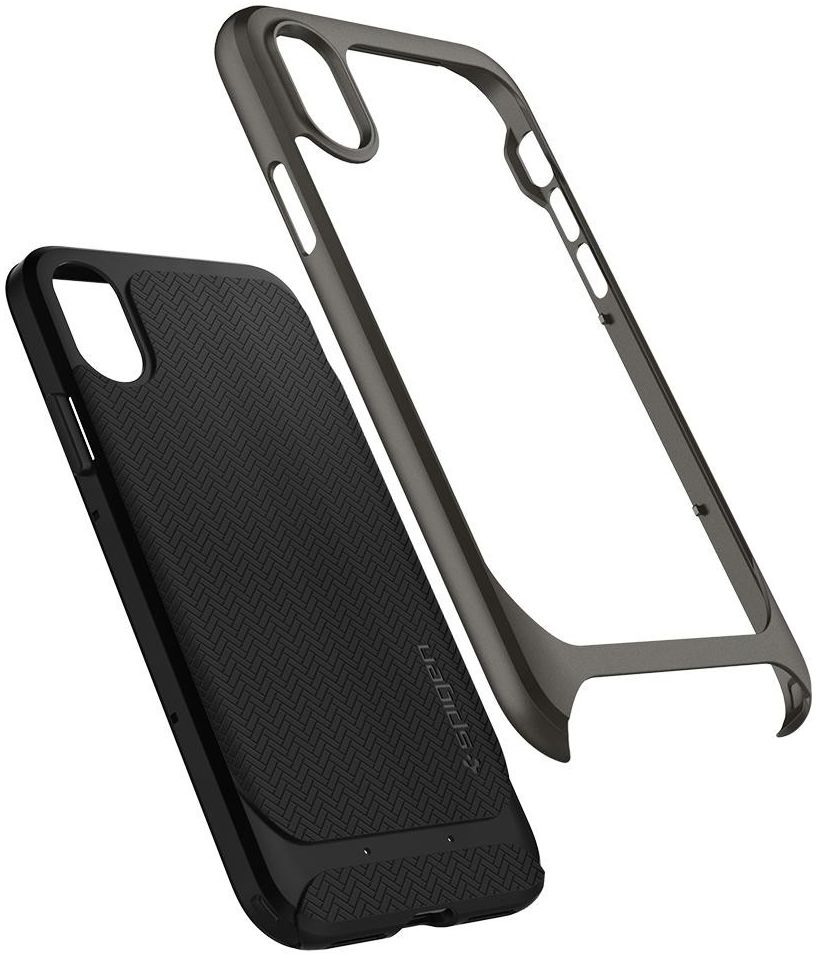 Spigen Neo Hybrid Apple iPhone X Gunmetal afbeelding 2