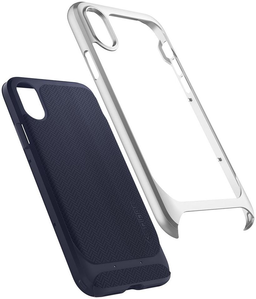 Spigen Neo Hybrid Apple iPhone X Zilver afbeelding 2
